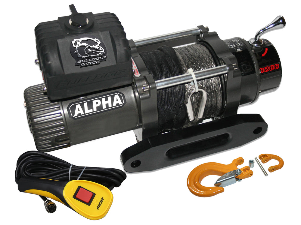8288 COMP WINCH W/SYNTHETIC ROPE