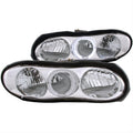 9802 CAMARO HEADLIGHTS WITH HALO CHROME