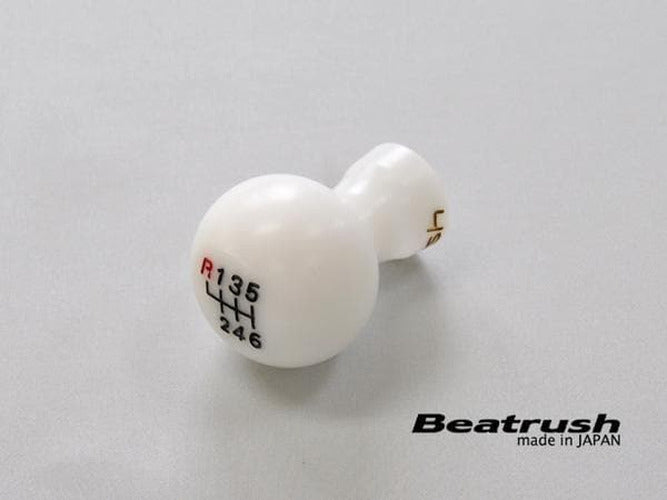 ***Discontinued***Beatrush Duracon Shift Knob White 6MT Subaru 6MT Models (inc. 2004 STI / 2015 WRX)