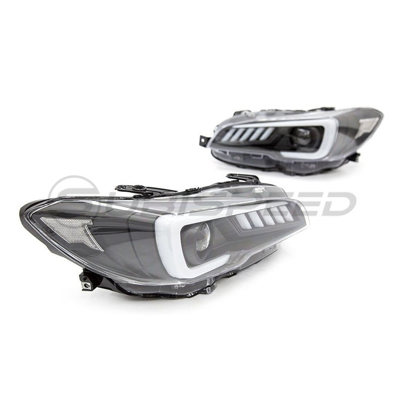 ***Discontinued***SubiSpeed LED Headlights with DRL Sequential Turns - 2015 WRX STI (NO HARDWARE)