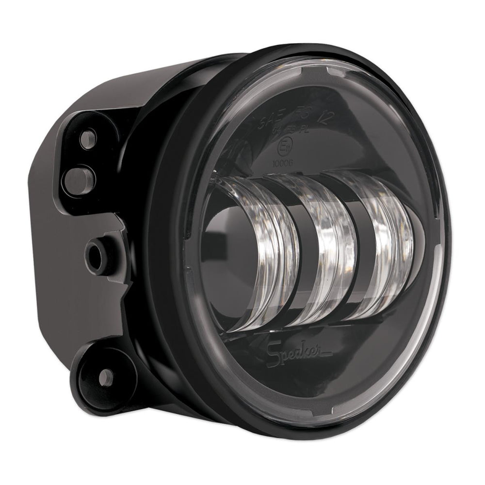 6145 MODEL 18C WRANGLER RUBICON 12V SAE/ECE LED FOG LIGHT W/BLACK INNER BEZEL SINGLE LH LIGHT
