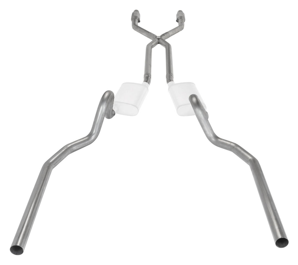 ~(60 lbs. 60X14X14)~ 1978-88 El Camino SS 2.5IN Crossmember Back w/ Xpipe Exhaust System
