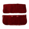 8187 C/K SEAT UPHOLSTERY KIT FULL PLEAT CLOTH/VINYL MAROON/BURGUNDY