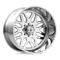 ~(70 lbs. 30X27X14)~ 1994-2018 DODGE RAM 2500 American Force 24x11 Trax SS 8x6.5 122mm Polished
