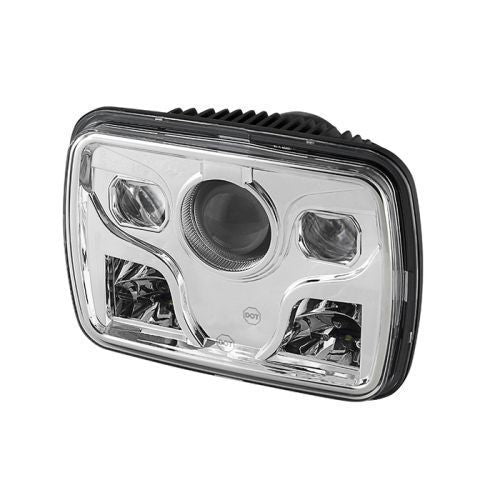 xTune 04-08 Acura TL (Xenon/HID Models) Projector Headlights LT DRL - Black (PRO-JH-ATL04-DRL-BK)