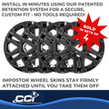 IMP 22-24 TUNDRA GL BK 18" 12 SPK