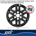 IMP 22-24 TUNDRA GL BK 18" 12 SPK