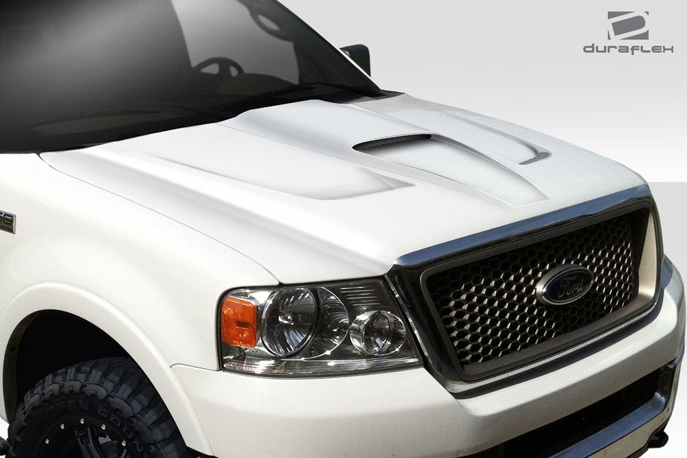 2004-2008 Ford F-150 / 2006-2008 Lincoln Mark LT Duraflex Shark Hood - 1 Piece