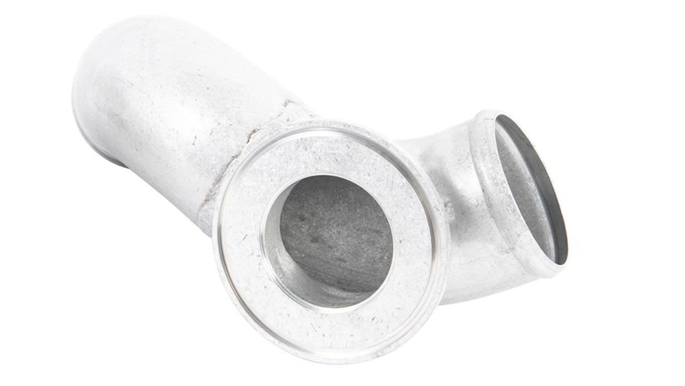 2018-2020 5.0L Mustang Discharge Tube Upgrade (for use w BV57 Valve) Black Finish