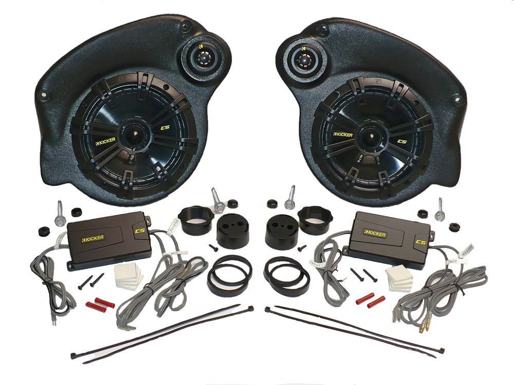 JKU-Pods w/ Kicker Component Speakers