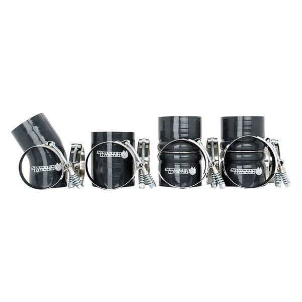 ~(5 lbs. 6X6X6)~ Sinister Diesel Hose AND Clamp Kit for Ford Powerstroke 2003-2007 6.0L