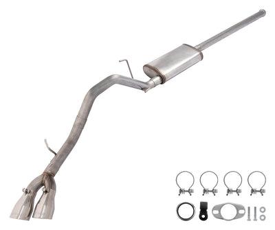 2005-15 Tacoma Cat-Back Exhaust Street Pro Muffler