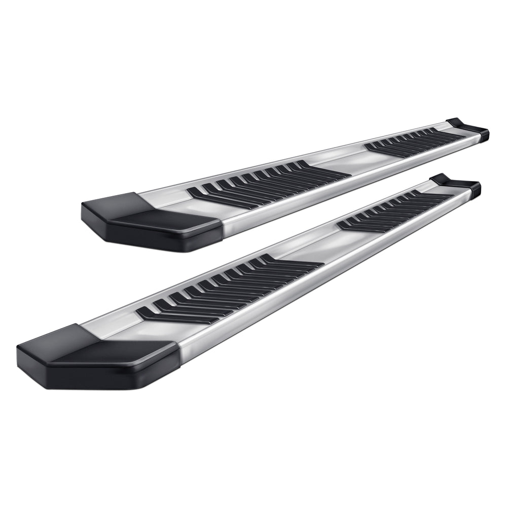05C FRONTIER KING/EXT CAB 6IN RUNNING BOARDS STEPS BRUSHED ALUMINUM