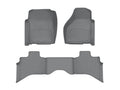 WeatherTech Grey Front Rear FloorLiner HP Fits -20-24 Dodge RAM 464651IM-462162IM