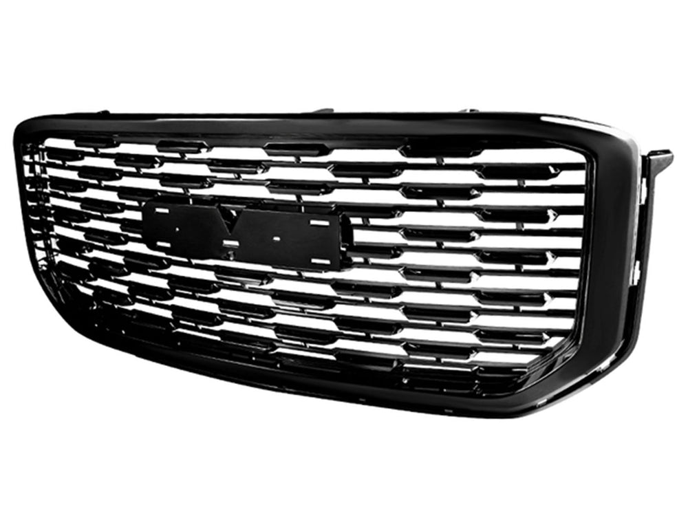 GLOSSY BLACK MESH STYLE GRILLE