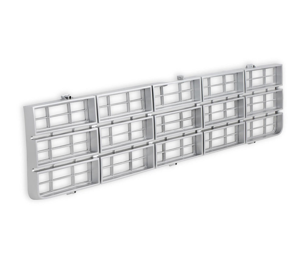 7779 CHEVY C/K SERIES P/U GRILLE W/O BOWTIE SILVER