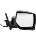 0712 JEEP PATRIOT LH POWER OE MIRROR TEXTURED BLACK