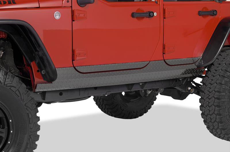 07 -16 JK 4DR. SIDEPLATES*RUBICON O