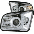 0509 MUSTANG PROJECTOR G2 HALO CHROME CLEAR(CCFL)(2010 STYLE) HEADLIGHTS