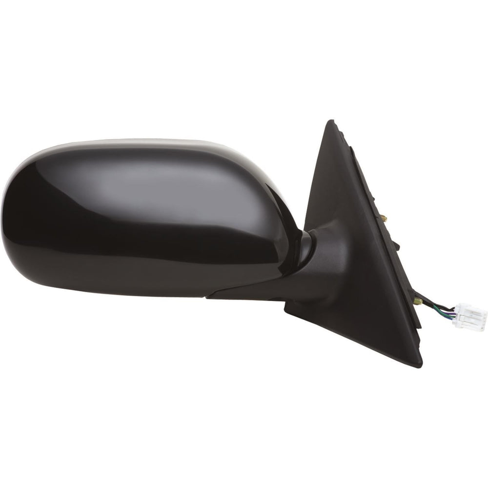 0306 INFINIT G35 SEDAN RH HEATED POWER FOLDAWAY OE MIRROR TEXTURED BLACK PTM COVER