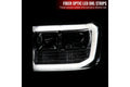 PROJECTOR HEADLIGHTS - CHROME WITH CLEAR LENS