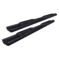24C TACOMA DOUBLE CAB 5IN OVAL STYLE RUNNING BOARDS ALUM TEXTURED BLACK