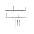7387 CHEVY/GMC 10 BROTHERS TRUCKS WINDOW KIT 1 PIECE CLEAR GLASS