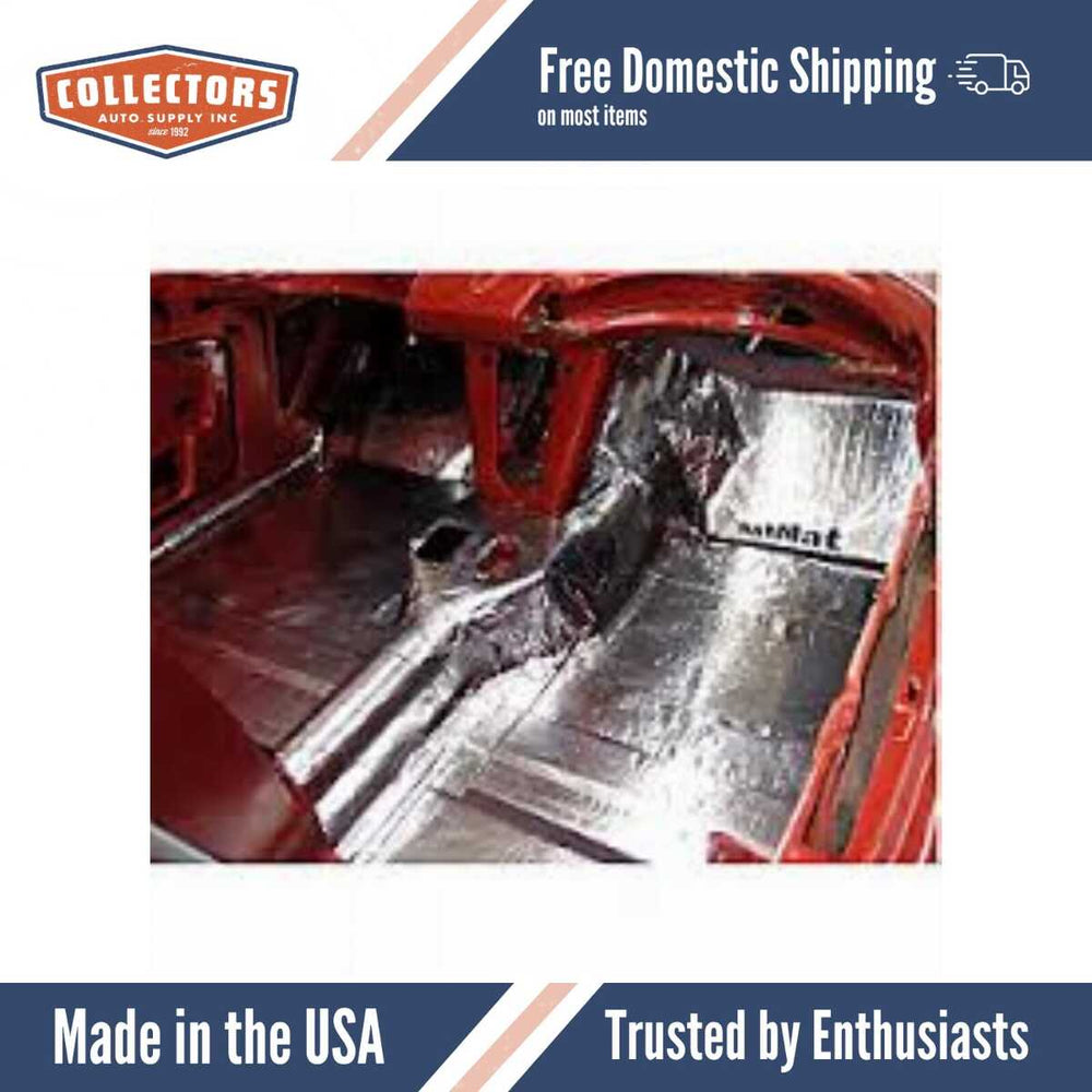 ROOF CUSTOM INSULATION KIT POLYMER BLACK BACKING SILVER