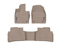 WeatherTech Tan Front and Rear Floorliners Fits -20-25 Lexus 451517-1-2