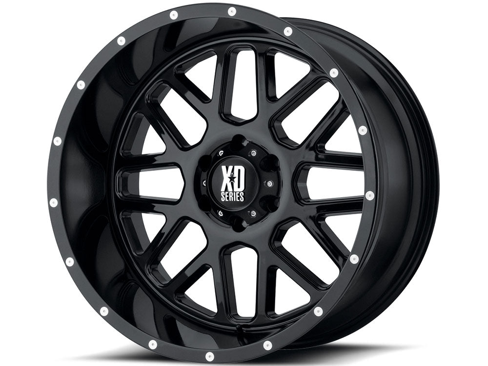 GRENADE 17X8.5 8X165.10 GLOSS BLACK