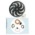 6366 CHEVY/GMC C10 V8 BROTHERS TRUCKS ALUMINUM SHROUD W/ FAN