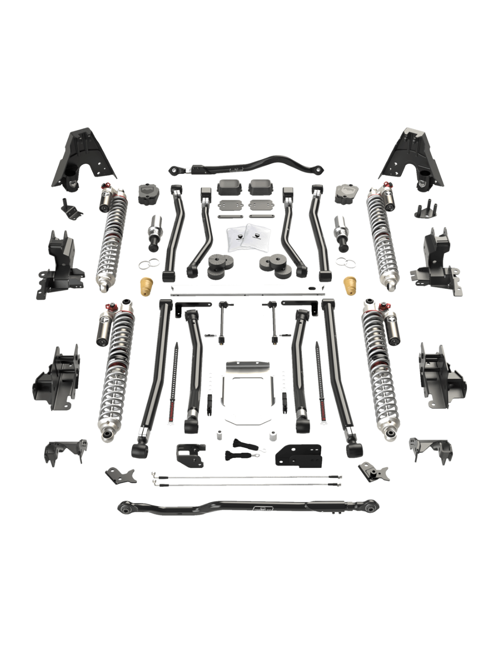 18C WRANGLER JL 4DR: ALPINE RT COILOVER SUSPENSION SYSTEM 60/60 3.6 ETORQUE