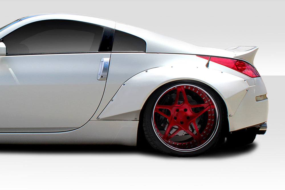 2003-2008 Nissan 350Z Z33 Duraflex RBS Rear Fender Flares ( 80mm) - 2 Piece