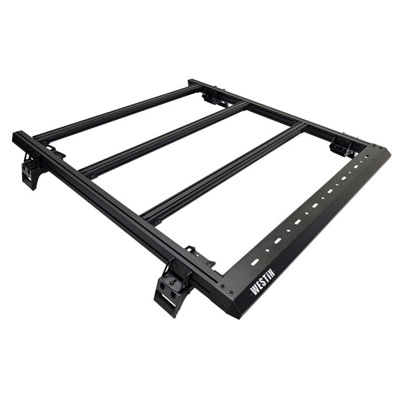 18C WRANGLER JL UNLIMITED 4DR MESA ROOF RACK TEXTURED BLACK