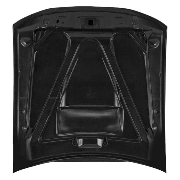 1999-2004 Ford Mustang Carbon Creations Spyder 3 Hood - 1 Piece