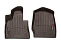 WeatherTech Cocoa Front Rear and Rear Floorliners Fits -20-21 Ford 471575-1-2-3