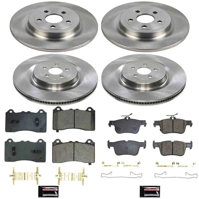Power Stop 21-24 Ford Mustang Mach-E Front and Rear Autospecialty Brake Kit