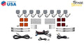 RGBW Rock Light Installer Magnet Mount Kit (8-pack) Diode Dynamics