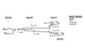 DIRECT-FIT MUFFLER - 06-10 INFINITI