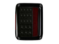 ~(5 lbs. 15X8X7)~ Jeep 07-18 JK Wrangler LED Taillights - Smoked Lens
