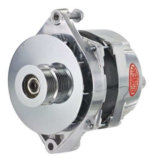 ALT GM CS144 POLISH 200A XS VOLT 6 GRV PULLEY/BAFFLE STR MTG THREADED MTG EAR FO
