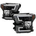 Spyder 15-17 Ford F150 Halogen Model Only High-power LED Headlights - (PRO-YD-FF15015PL-BK)