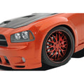 2006-2010 Dodge Charger Couture Polyurethane Luxe Wide Body Front Fender Flares - 2 Piece
