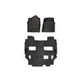 WeatherTech Black Front Rear FloorLiner HP Fits -20-20 Chevrolet GMC 44607-1-6IM