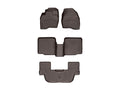 WeatherTech Cocoa Front Rear Rear FloorLiner HP Fits -20-23 Traverse 471228-1-3-4IM