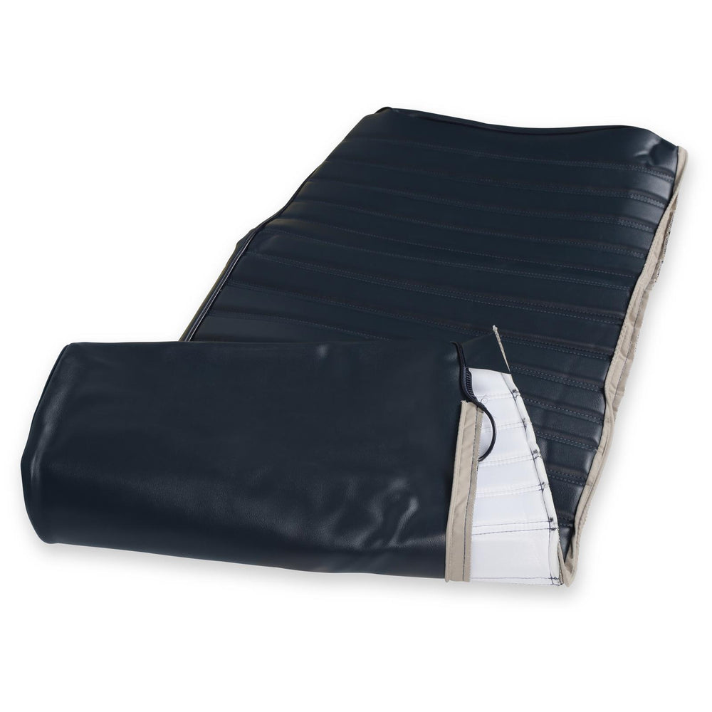 8187 C/K SEAT UPHOLSTERY KIT FULL PLEAT VINYL BLUE