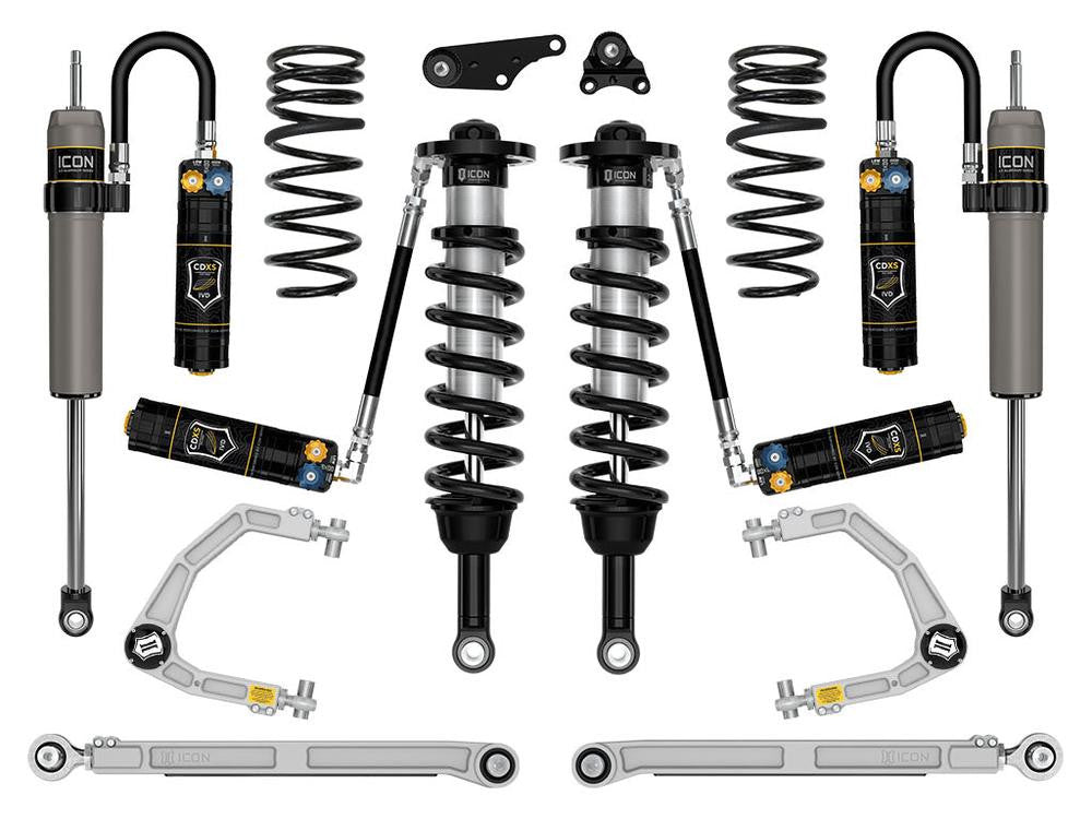 24C TACOMA 1.253IN STAGE 9 SUSPENSION SYSTEM BILLET WITH MULTIRATE SPRING