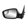 1417 ACCENT HATCHBACK/SEDAN/TXT BLK W/PTM COVER/SPOT MIRROR/FOLDAWAY/DRIVER SID