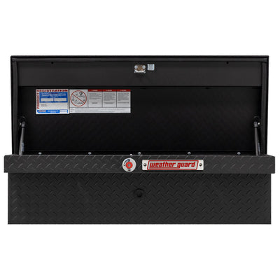 LOW PRO LOSIDE ALUMINUM TRUCK TOOLBOX W/1 KEY ULTRALOCK 41 X 17 X 13IN 3 CU FT TEXTURED MATTE BLAC