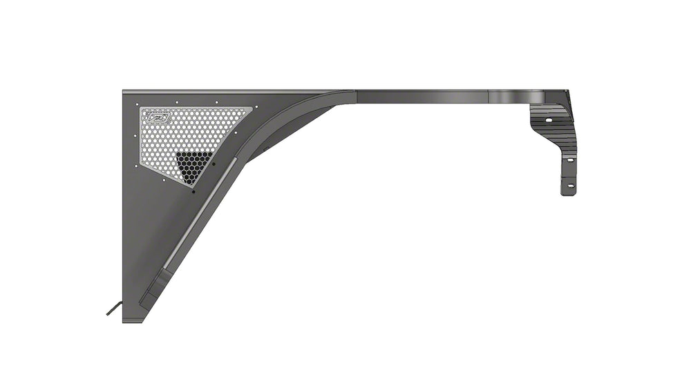 ALUMINUM HIGHLINE FRONT FENDERS 4 FLARE FOR JEEP TJ / LJ
